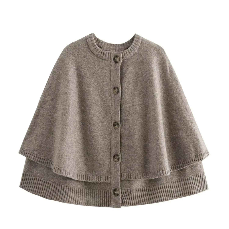 JO | Elegant button cape