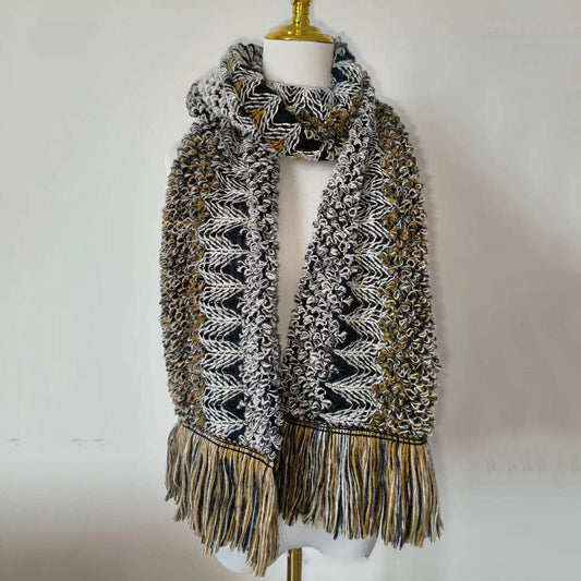 Vintage Soft Warm Retro Comfy Shawl elevenforest
