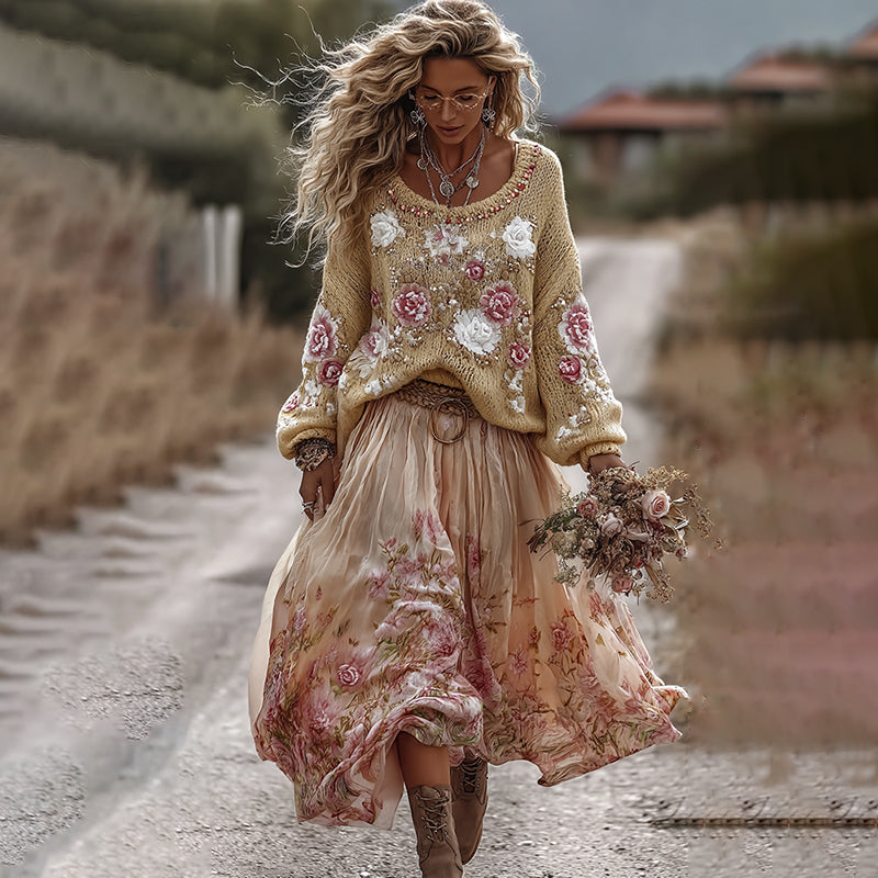 Timeless Vintage Style Sweater