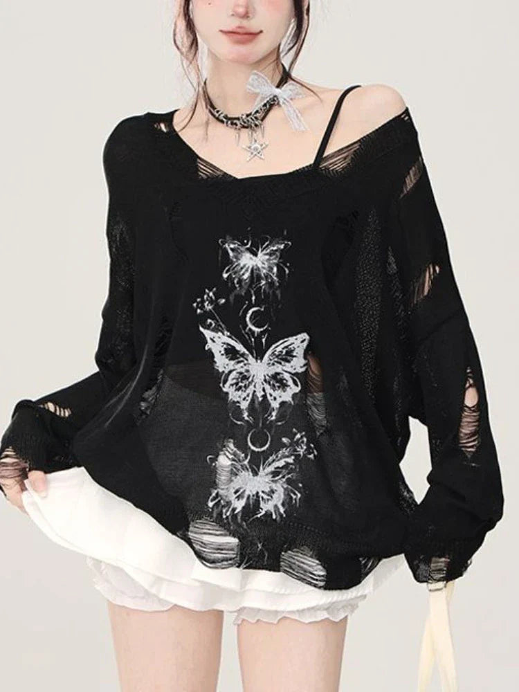 Gracefully Designed Sweater