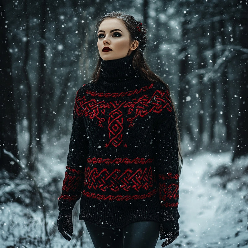 Gracefully Designed Sweater