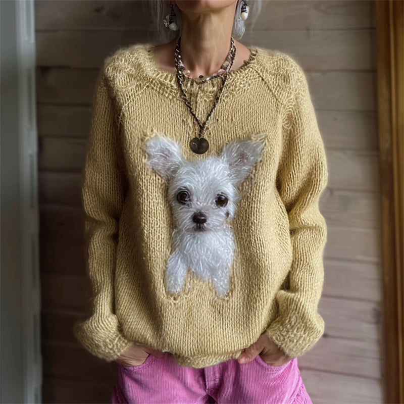 Gracefully Designed Sweater