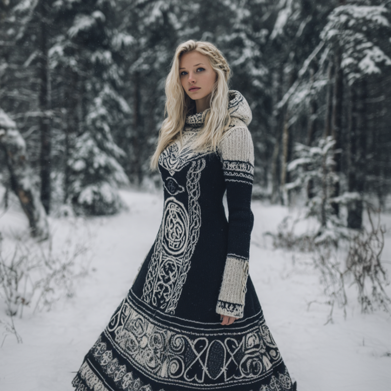 Gracefully Designed Sweater