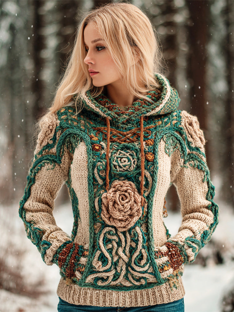 Gracefully Designed Sweater