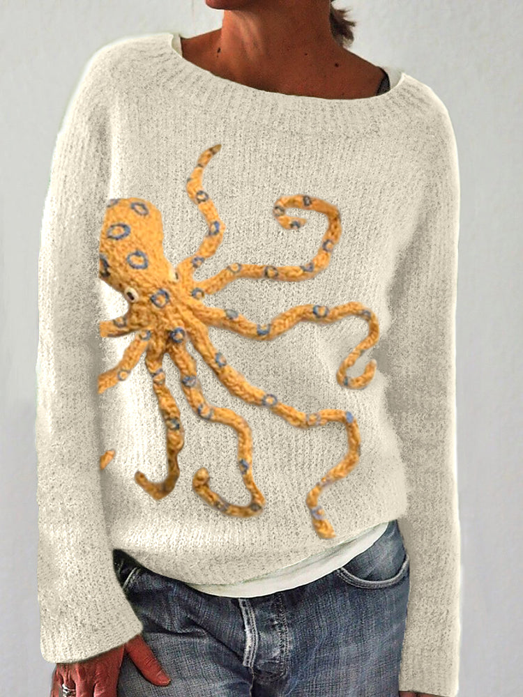 Gracefully Designed Sweater