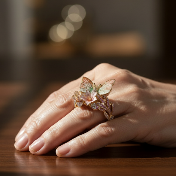 Stunning Gold Ring for Daily Wear