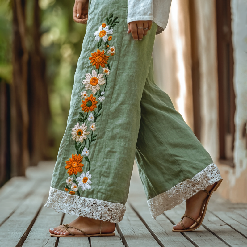 Timeless Vintage Style Pants