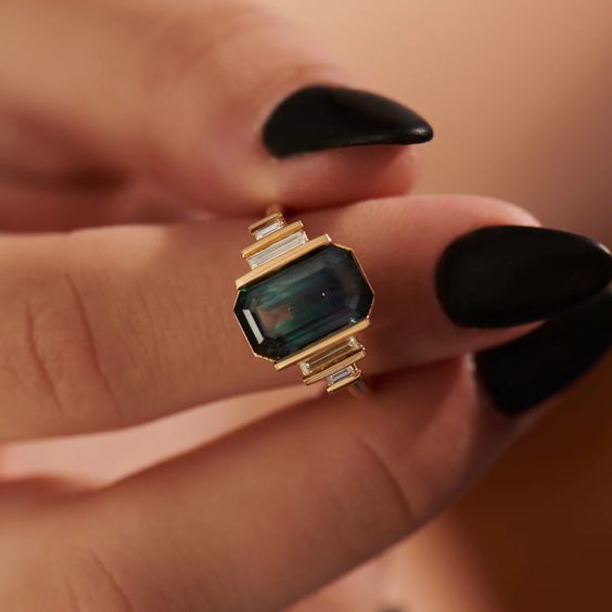 Delicate Artisan Gold Ring