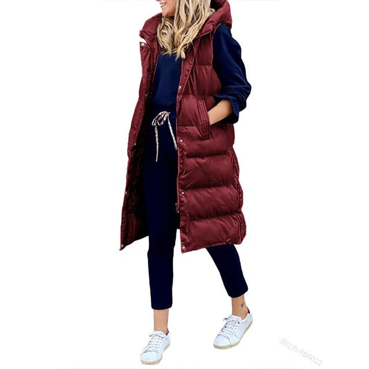 JO | Quilted vest with hood Bodywarmer