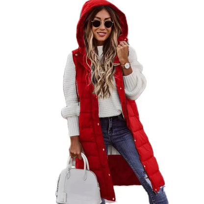 JO | Quilted vest with hood Bodywarmer
