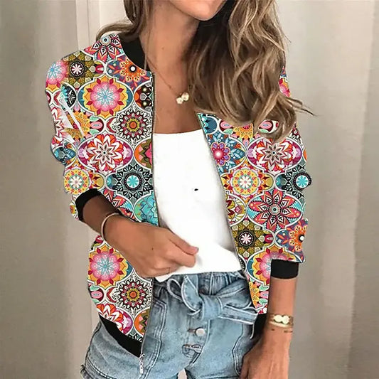 JO | Trendy Splashed Jacket for women