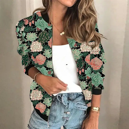 JO | Trendy Splashed Jacket for women