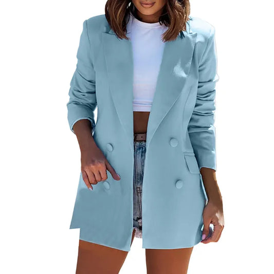 JO | slim-fit cardigan blazer