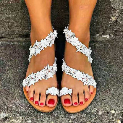 KS | Elegant lace sandals