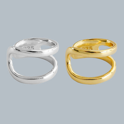 Delicate Artisan Gold Earring