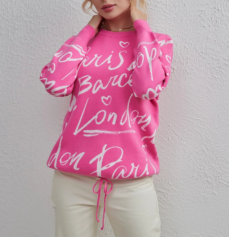 Gracefully Designed Sweater