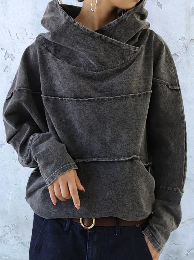 KS | Fashionable loose cotton hoodie