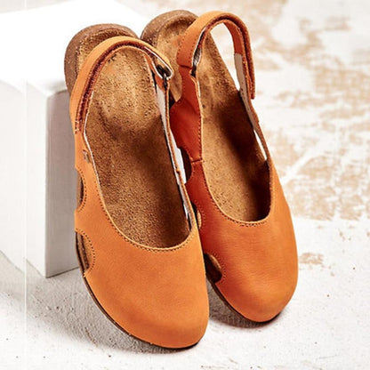 KS | Sandals with sling-back straps
