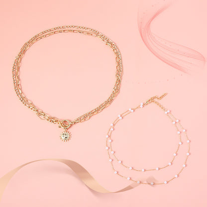 Vintage Handmade Pearl Necklace