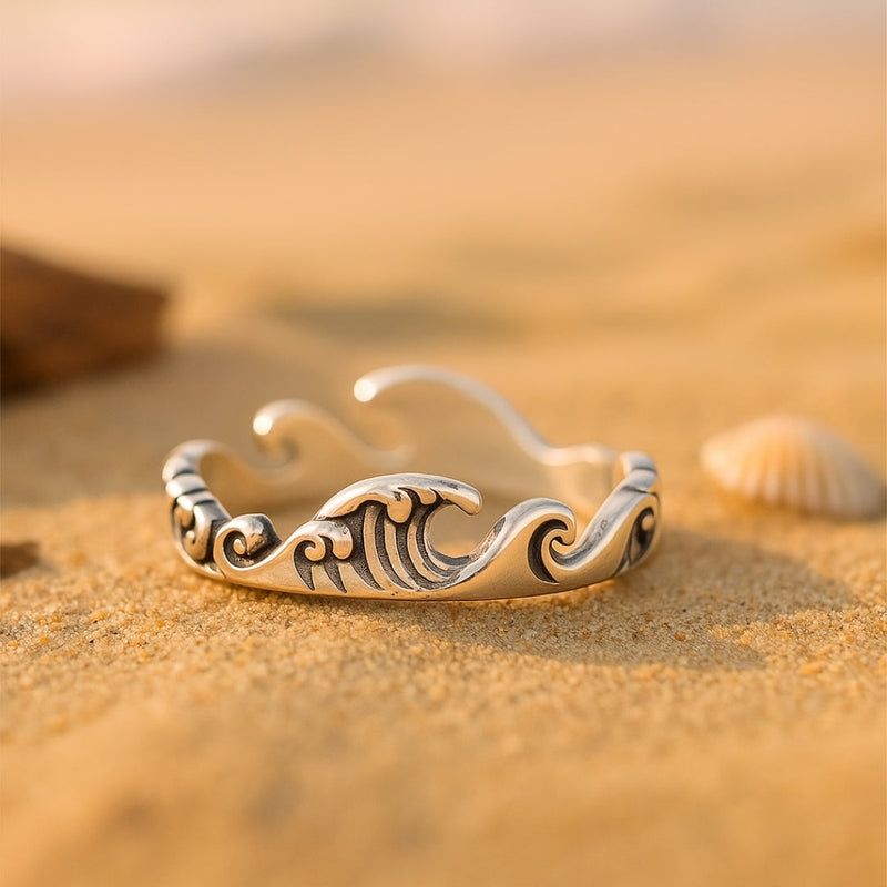 Beautiful Silver Ring with Unique Style