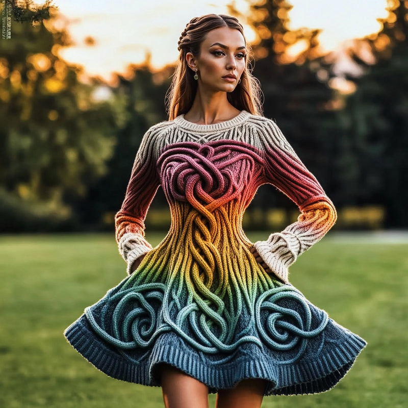 Gracefully Designed Sweater