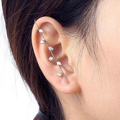 Vintage Handmade Gold Earring
