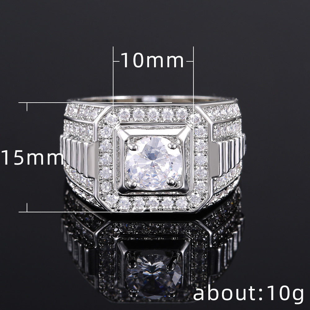 Classic Silver Ring with Timeless Appeal