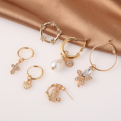 Delicate Artisan Pearl Earring