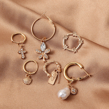 Delicate Artisan Pearl Earring