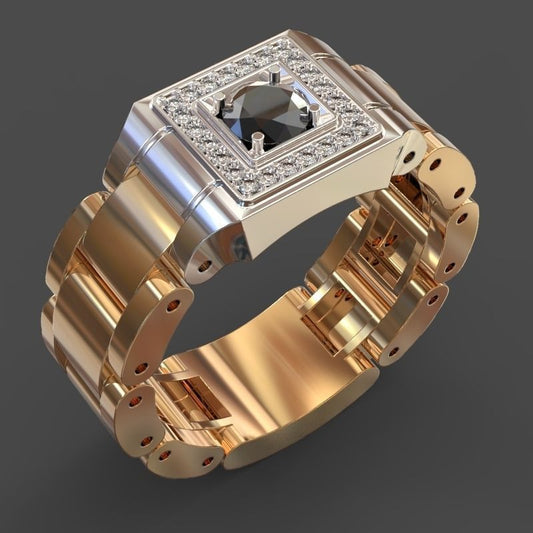 Beautiful Gold Ring with Unique Style