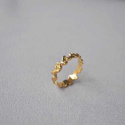Romantic Gold Ring for Special Moments