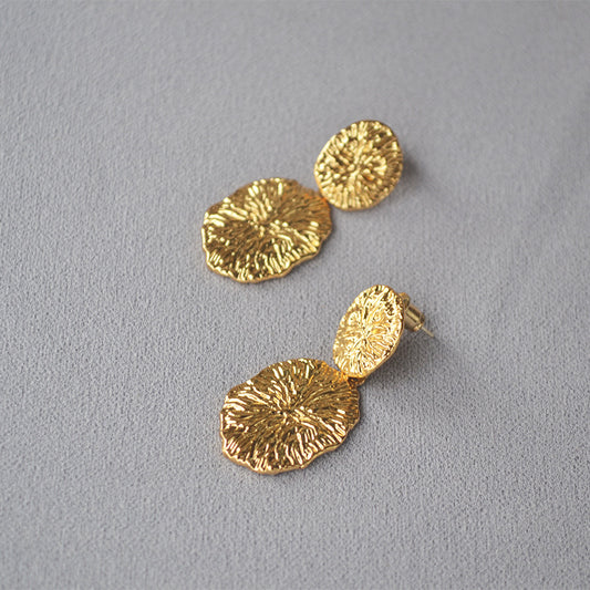 Delicate Artisan Silver Earring