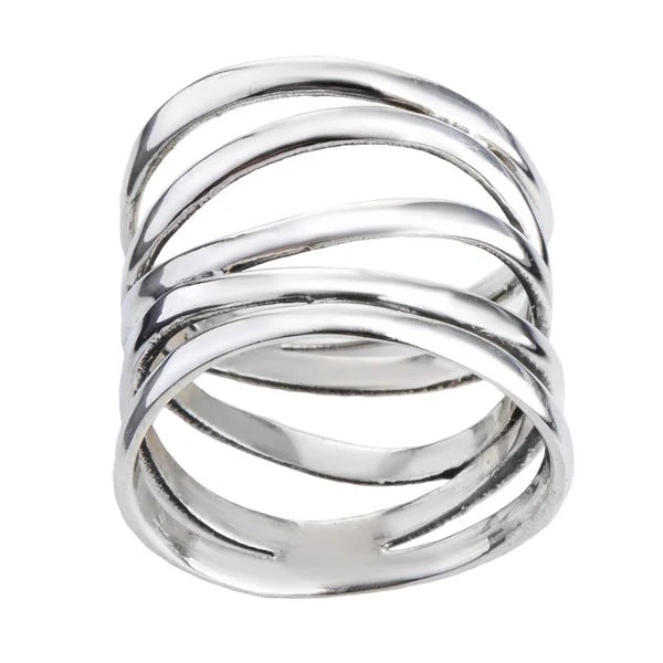Beautiful Silver Ring with Unique Style