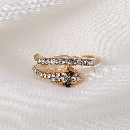 Delicate Artisan Gold Ring
