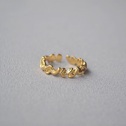 Romantic Gold Ring for Special Moments