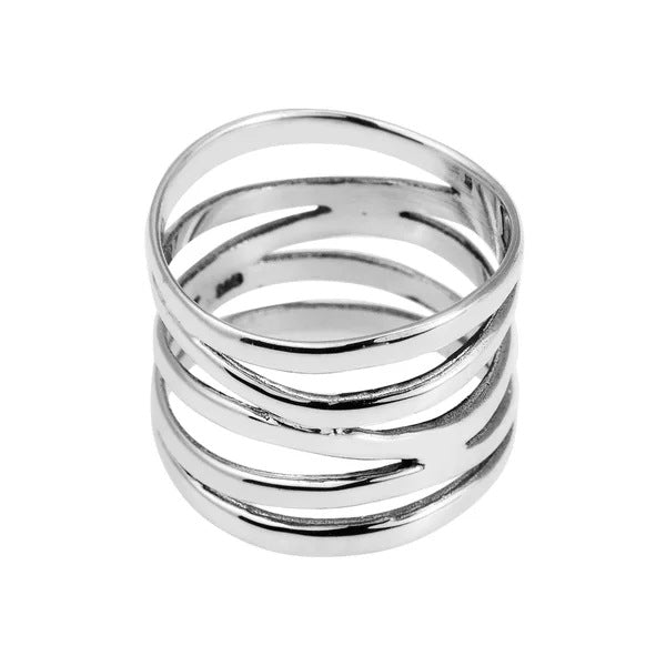 Beautiful Silver Ring with Unique Style