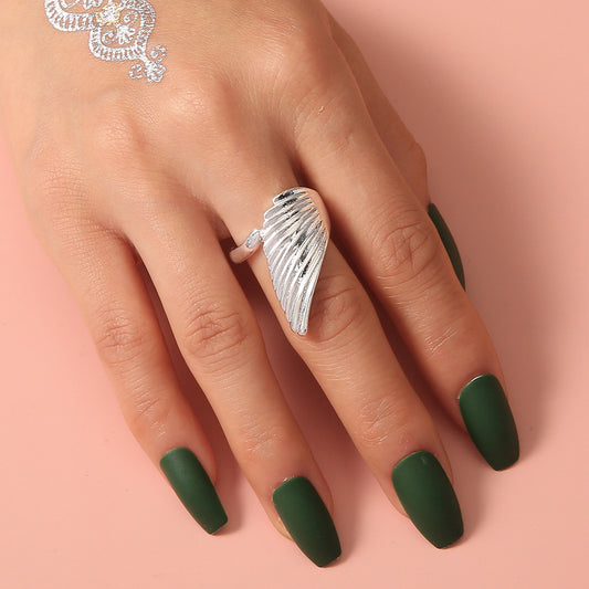 Beautiful Silver Ring with Unique Style