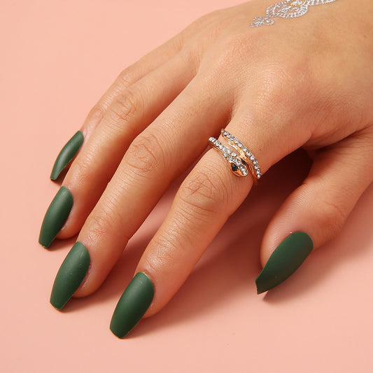Delicate Artisan Gold Ring