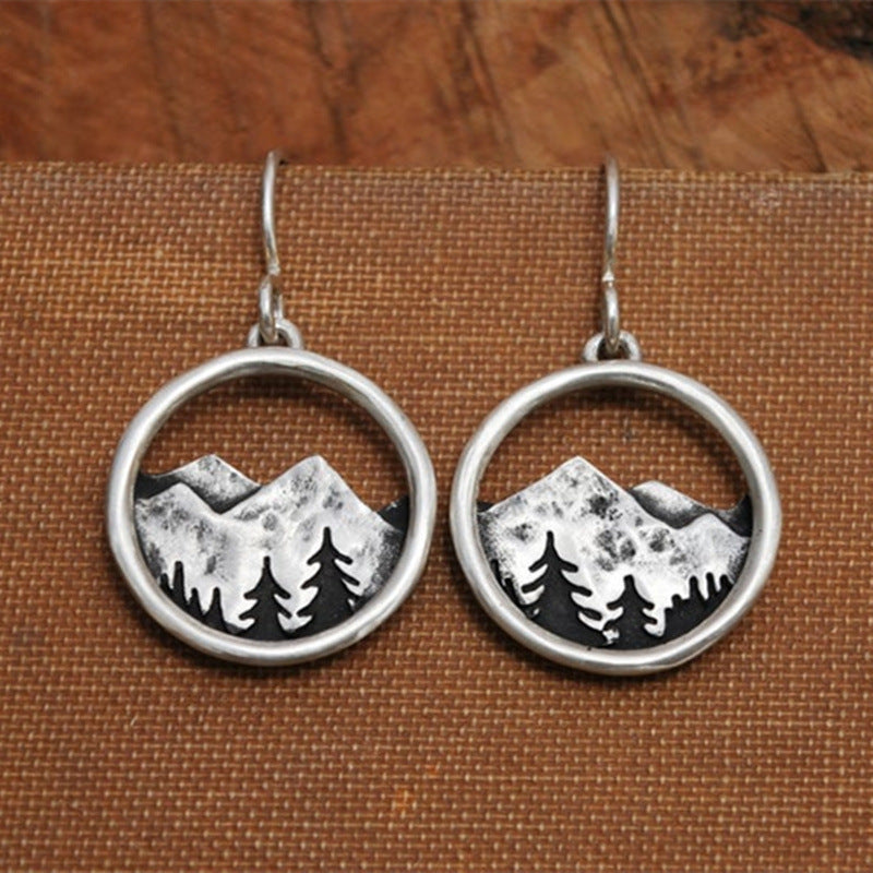 Beautiful Silver Earring with Unique Style