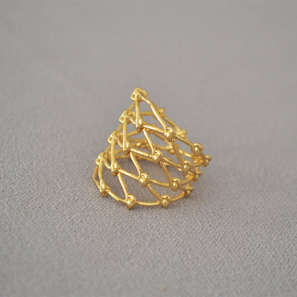 Beautiful Gold Ring with Unique Style