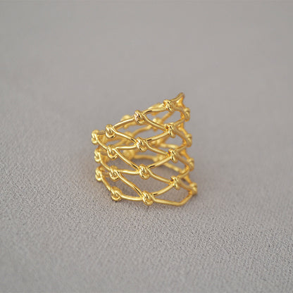 Beautiful Gold Ring with Unique Style