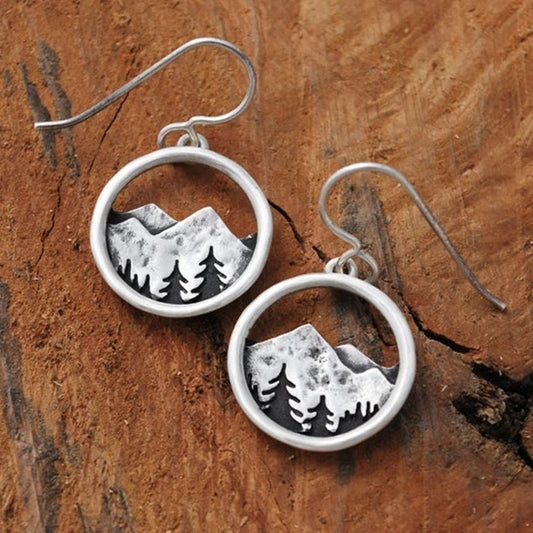Beautiful Silver Earring with Unique Style