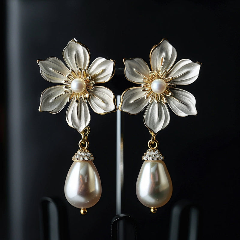Romantic Pearl Earring for Special Moments