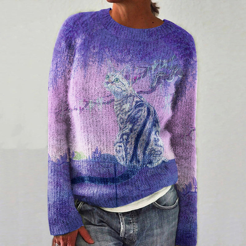 Gracefully Designed Sweater