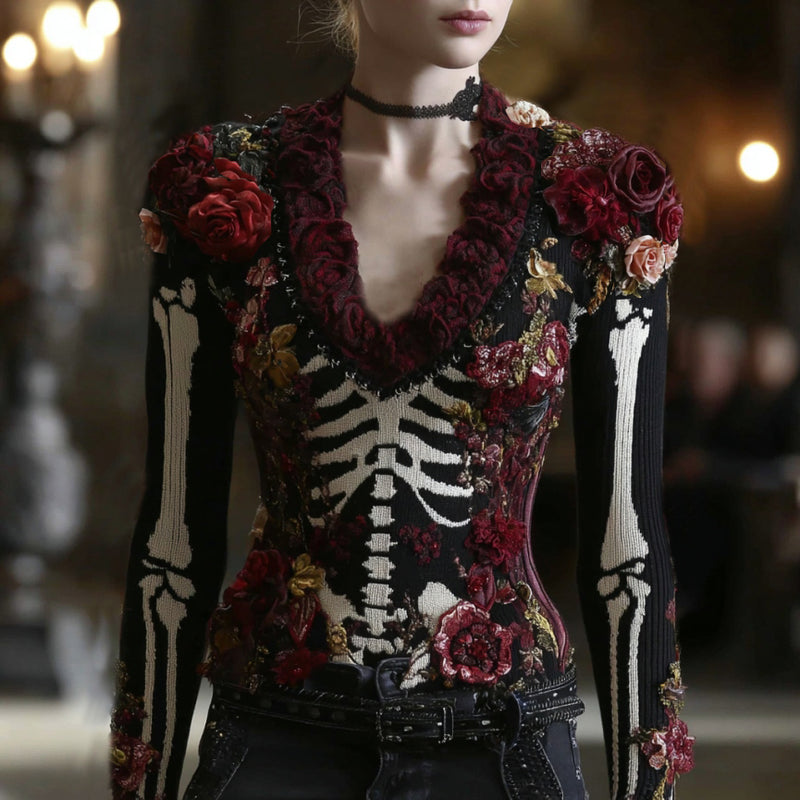 Gracefully Designed Sweater