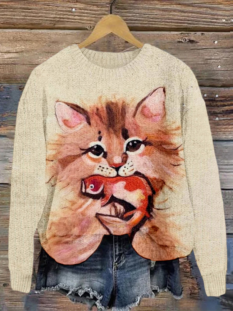 Timeless Vintage Style Sweater