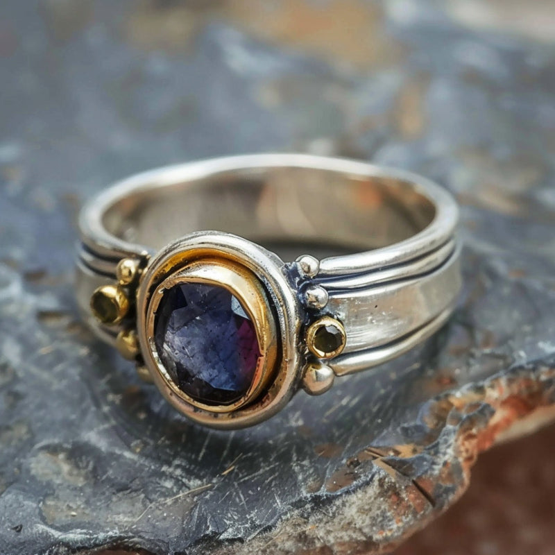 Delicate Artisan Silver Ring