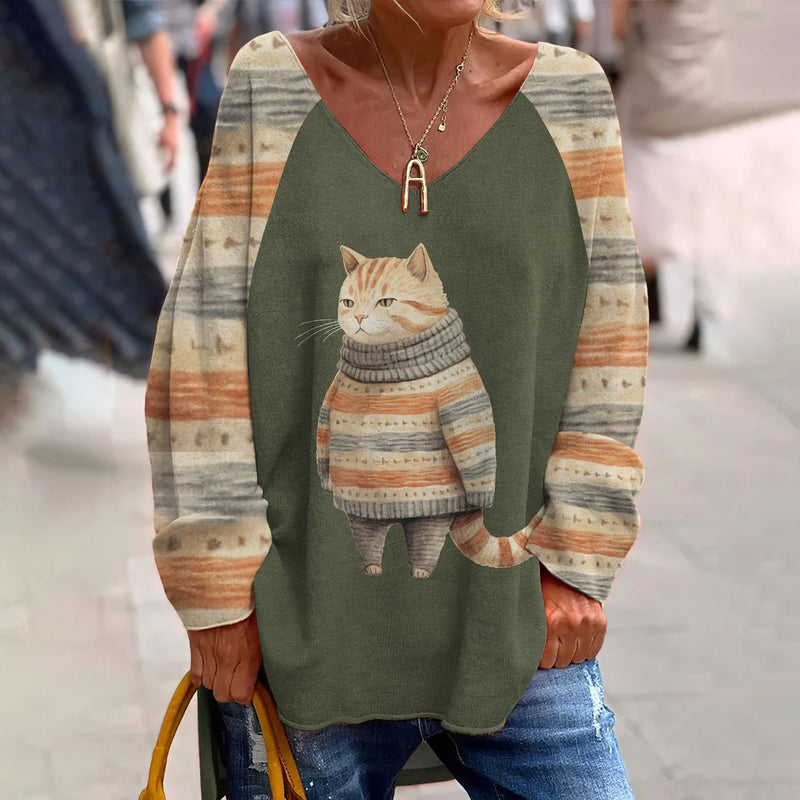 Gracefully Designed Sweater