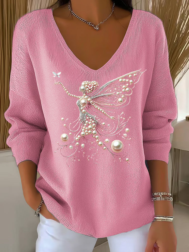 Gracefully Designed Sweater