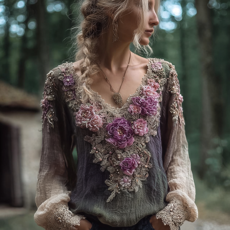 Vintage Inspired Top